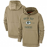 Green Bay Packers 2019 Salute To Service Sideline Therma Pullover Hoodie,baseball caps,new era cap wholesale,wholesale hats